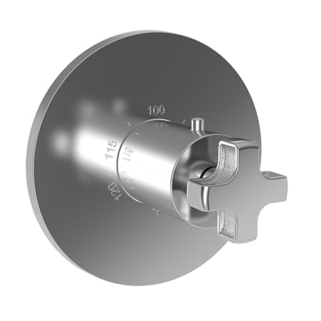 Newport Brass - Griffey 3/4 Inch Round Thermostatic Trim Plate with Handle