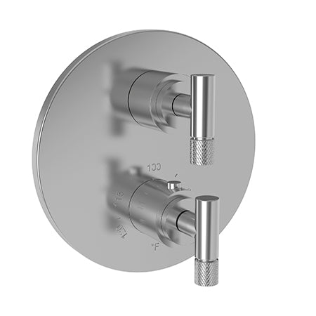 Newport Brass - Muncy 1/2 Inch Round Thermostatic Trim Plate with Handle