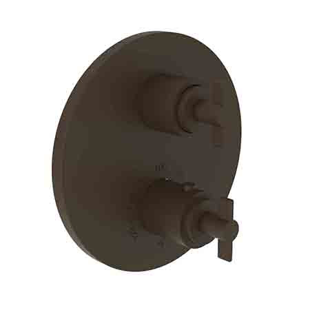 Newport Brass - 1/2 Inch Round Thermostatic Trim Plate With Handles