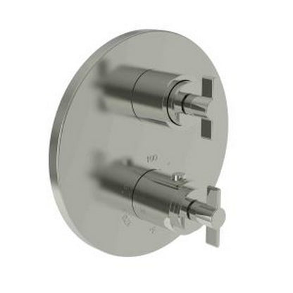 Newport Brass - 1/2 Inch Round Thermostatic Trim Plate With Handles