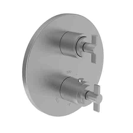 Newport Brass - 1/2 Inch Round Thermostatic Trim Plate With Handles