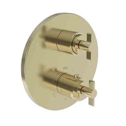 Newport Brass - 1/2 Inch Round Thermostatic Trim Plate With Handles