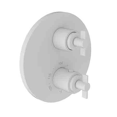 Newport Brass - 1/2 Inch Round Thermostatic Trim Plate With Handles