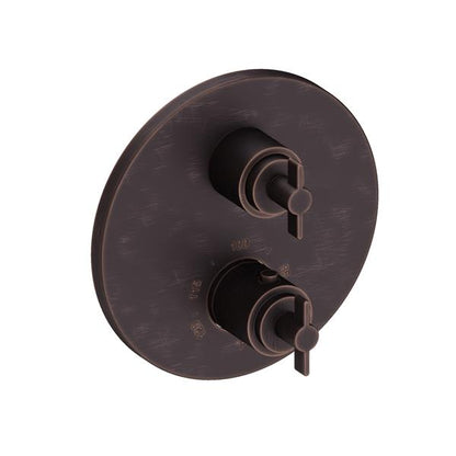 Newport Brass - Tolmin 1/2 Inch Round Thermostatic Trim Plate with Handle