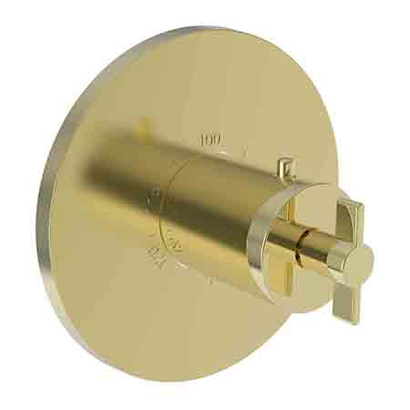 Newport Brass - 3/4 Inch Round Thermostatic Trim Plate With Handle
