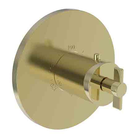 Newport Brass - 3/4 Inch Round Thermostatic Trim Plate With Handle