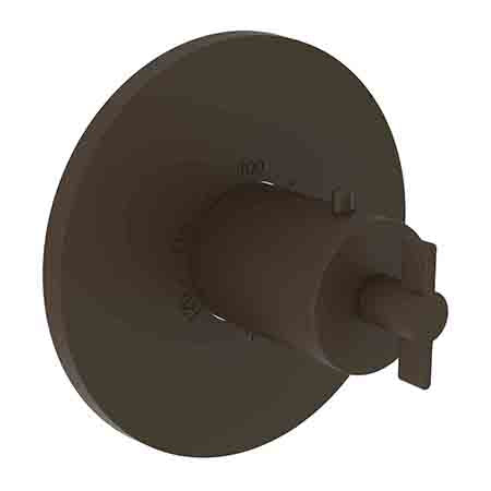 Newport Brass - 3/4 Inch Round Thermostatic Trim Plate With Handle