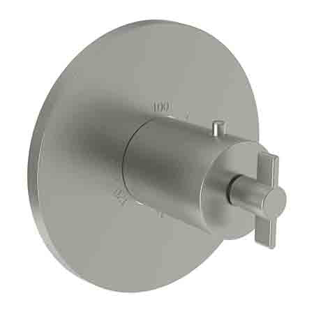 Newport Brass - 3/4 Inch Round Thermostatic Trim Plate With Handle