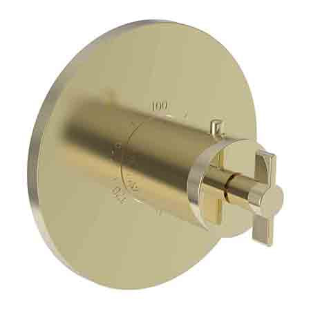 Newport Brass - 3/4 Inch Round Thermostatic Trim Plate With Handle