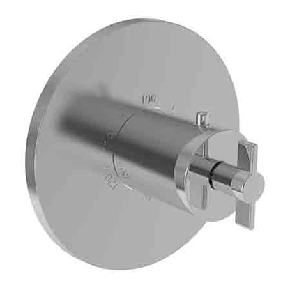 Newport Brass - 3/4 Inch Round Thermostatic Trim Plate With Handle
