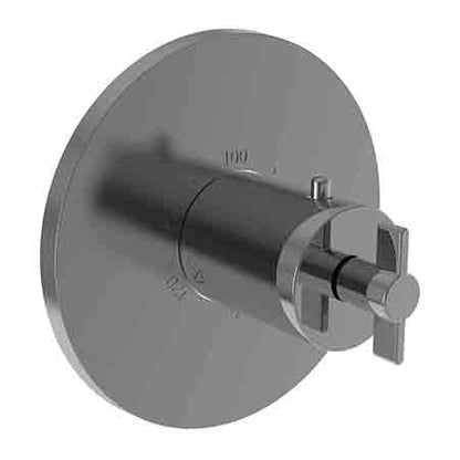 Newport Brass - 3/4 Inch Round Thermostatic Trim Plate With Handle