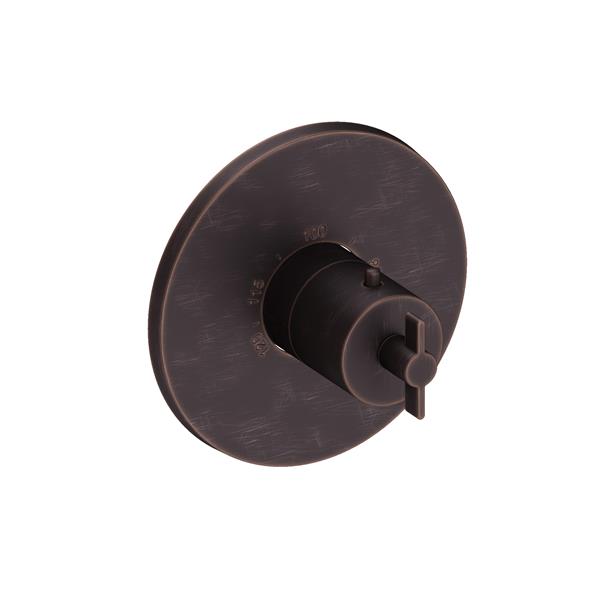 Newport Brass - Tolmin 3/4 Inch Round Thermostatic Trim Plate with Handle