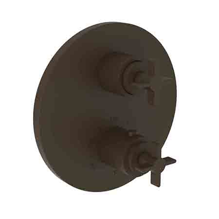 Newport Brass - 1/2 Inch Round Thermostatic Trim Plate With Handles