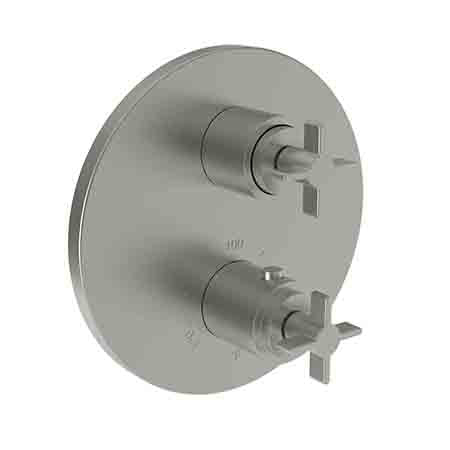 Newport Brass - 1/2 Inch Round Thermostatic Trim Plate With Handles