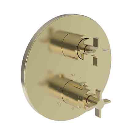 Newport Brass - 1/2 Inch Round Thermostatic Trim Plate With Handles
