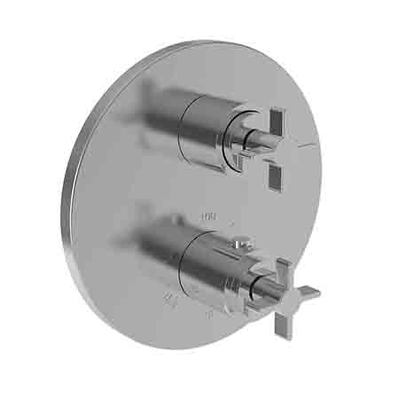 Newport Brass - 1/2 Inch Round Thermostatic Trim Plate With Handles