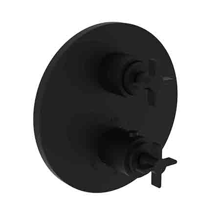 Newport Brass - 1/2 Inch Round Thermostatic Trim Plate With Handles