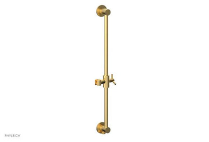 Phylrich - 24 Inch Integrated Slide Bar With Built In Hose Outlet