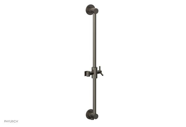 Phylrich - 24 Inch Integrated Slide Bar With Built In Hose Outlet