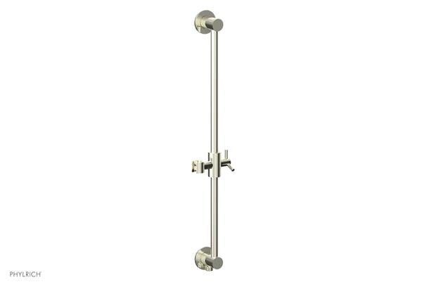 Phylrich - 24 Inch Integrated Slide Bar With Built In Hose Outlet