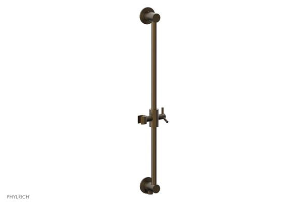 Phylrich - 24 Inch Integrated Slide Bar With Built In Hose Outlet