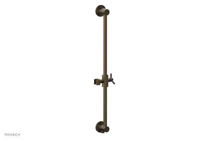 Phylrich - 24 Inch Integrated Slide Bar With Built In Hose Outlet