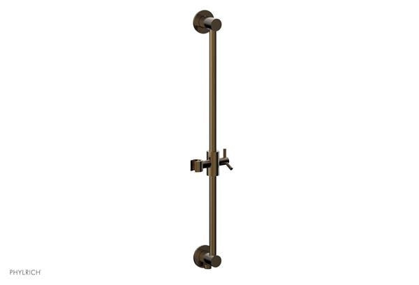 Phylrich - 24 Inch Integrated Slide Bar With Built In Hose Outlet