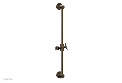Phylrich - 24 Inch Integrated Slide Bar With Built In Hose Outlet