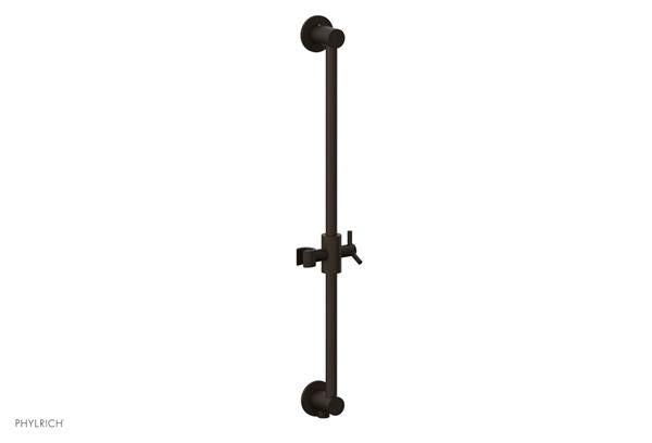 Phylrich - 24 Inch Integrated Slide Bar With Built In Hose Outlet