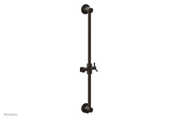 Phylrich - 24 Inch Integrated Slide Bar With Built In Hose Outlet