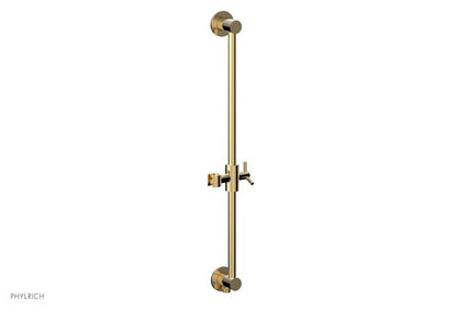 Phylrich - 24 Inch Integrated Slide Bar With Built In Hose Outlet