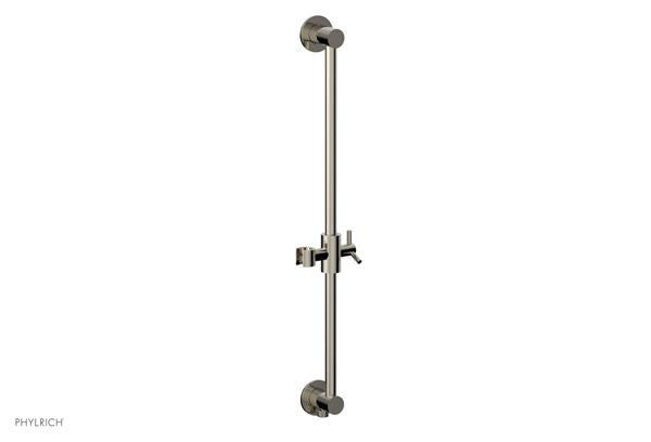 Phylrich - 24 Inch Integrated Slide Bar With Built In Hose Outlet