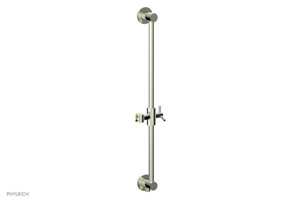 Phylrich - 24 Inch Integrated Slide Bar With Built In Hose Outlet