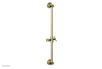 Phylrich - 24 Inch Integrated Slide Bar With Built In Hose Outlet
