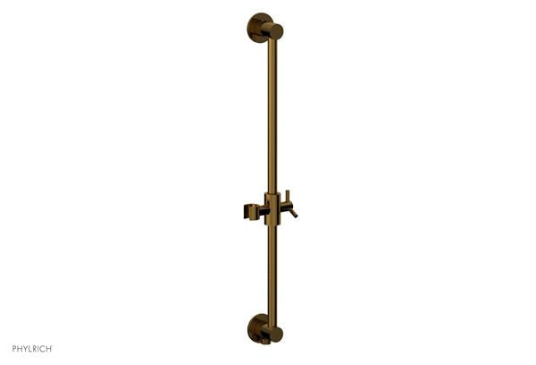 Phylrich - 24 Inch Integrated Slide Bar With Built In Hose Outlet