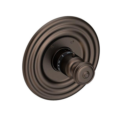 Newport Brass - Seaport 3/4 Inch Round Thermostatic Trim Plate with Handle