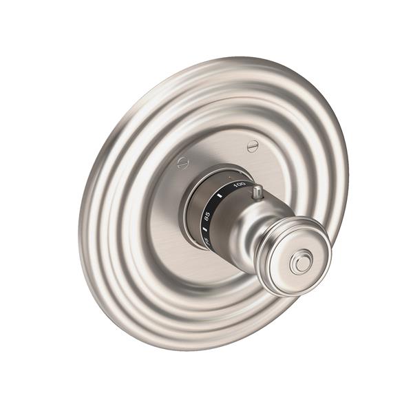 Newport Brass - Seaport 3/4 Inch Round Thermostatic Trim Plate with Handle