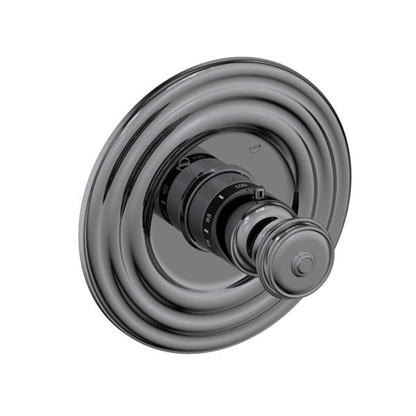 Newport Brass - Seaport 3/4 Inch Round Thermostatic Trim Plate with Handle