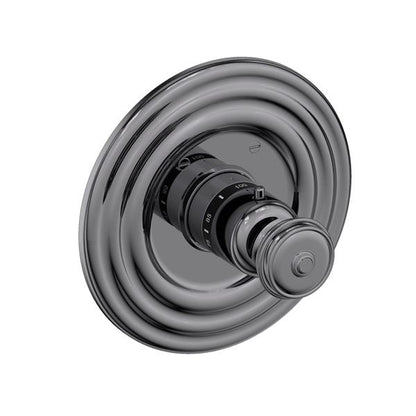 Newport Brass - Seaport 3/4 Inch Round Thermostatic Trim Plate with Handle
