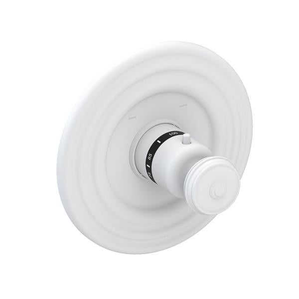 Newport Brass - Seaport 3/4 Inch Round Thermostatic Trim Plate with Handle