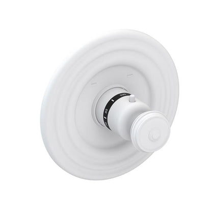 Newport Brass - Seaport 3/4 Inch Round Thermostatic Trim Plate with Handle