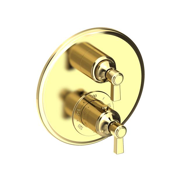 Newport Brass - Astor 1/2 Inch Round Thermostatic Trim Plate with Handle
