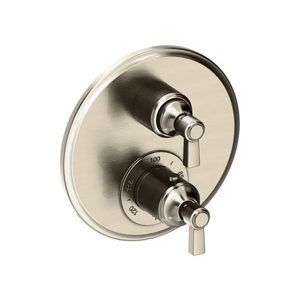 Newport Brass - Astor 1/2 Inch Round Thermostatic Trim Plate with Handle