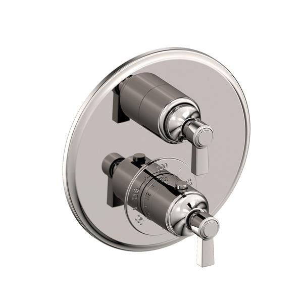 Newport Brass - Astor 1/2 Inch Round Thermostatic Trim Plate with Handle
