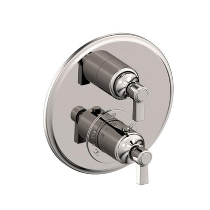 Newport Brass - Astor 1/2 Inch Round Thermostatic Trim Plate with Handle