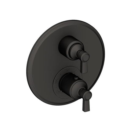 Newport Brass - Astor 1/2 Inch Round Thermostatic Trim Plate with Handle