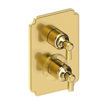 Newport Brass - Astor 1/2 Inch Square Thermostatic Trim Plate with Handle