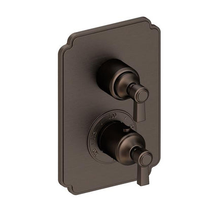 Newport Brass - Astor 1/2 Inch Square Thermostatic Trim Plate with Handle