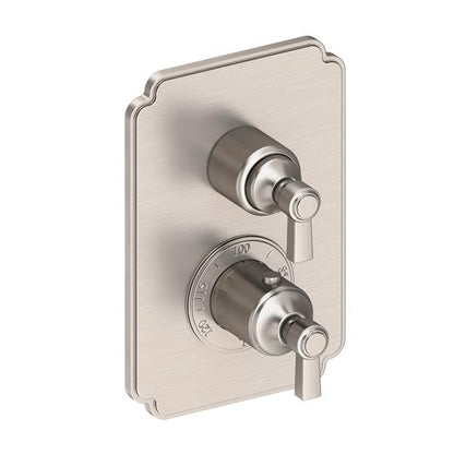 Newport Brass - Astor 1/2 Inch Square Thermostatic Trim Plate with Handle