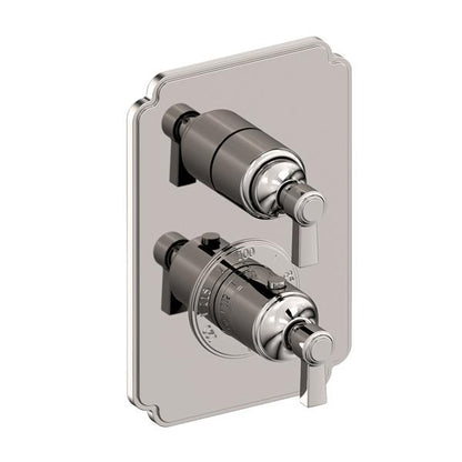 Newport Brass - Astor 1/2 Inch Square Thermostatic Trim Plate with Handle